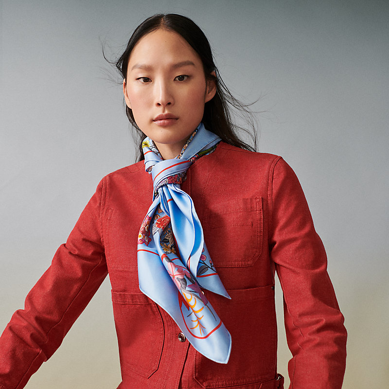 Planifleurs scarf 90 | Hermès USA
